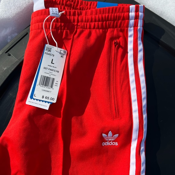 New Slim Fit $65 Prime Blue Adidas Track Pants 3X(Plus) - Picture 15 of 16